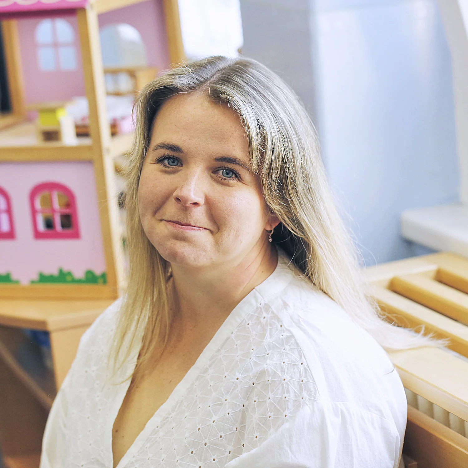 Bc. Karolína Růžičková, učitelka ve třídě Žabičky, tč. na rodičovské dovolené