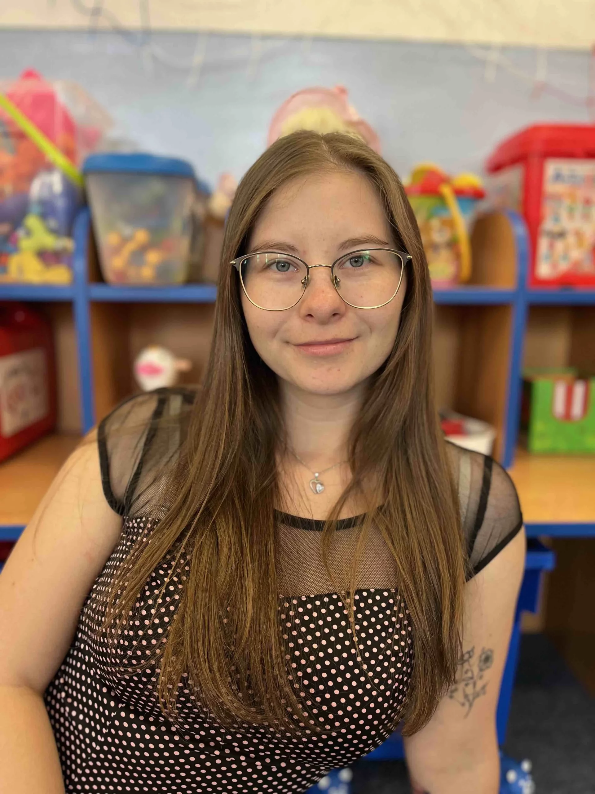 Simona Krajčíková, DiS., učitelka ve třídě Žabičky